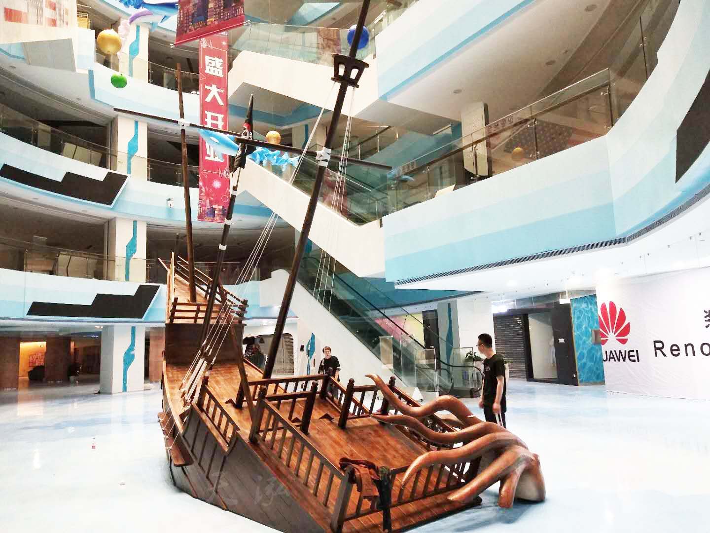 海盜船 景觀木船